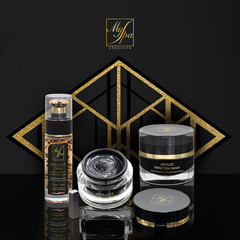 Excellence Caviar sérum jeunesse pour le visage soins pour la peau à l'acide hyaluronique produits cosmétique Myspa Annecy
