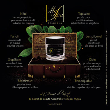 Crème apaisante pour la peau au beurre de Karité pour les lèvres, en masque ou massage, idéal après épilation préviens les vergétures peau douce